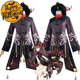 【In Stock】Game Genshin Impact Cosplay Hutao Costume Plus Size Costumes